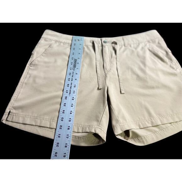 Magellan Womens Quick Dry Fish Gear Khaki Drawstring Pockets Shorts Size 1X - Picture 8 of 9